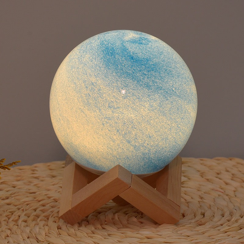 Bedroom Sleep Atmosphere Light Bedside Planet Lamp