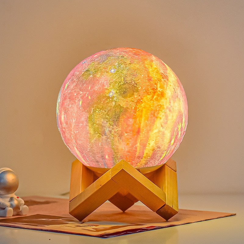 Bedroom Sleep Atmosphere Light Bedside Planet Lamp