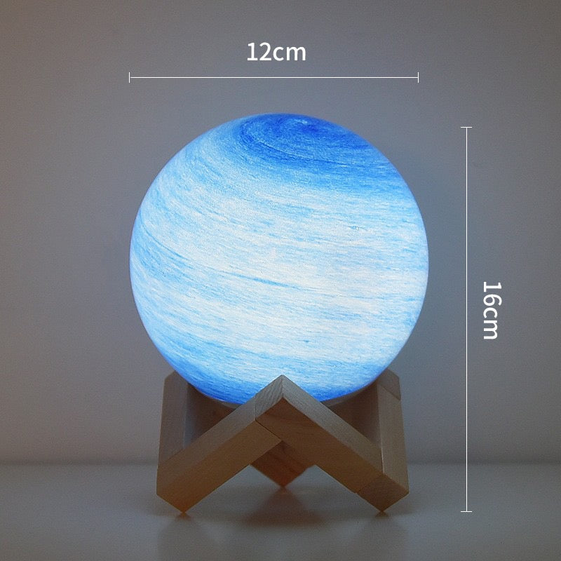 Bedroom Sleep Atmosphere Light Bedside Planet Lamp