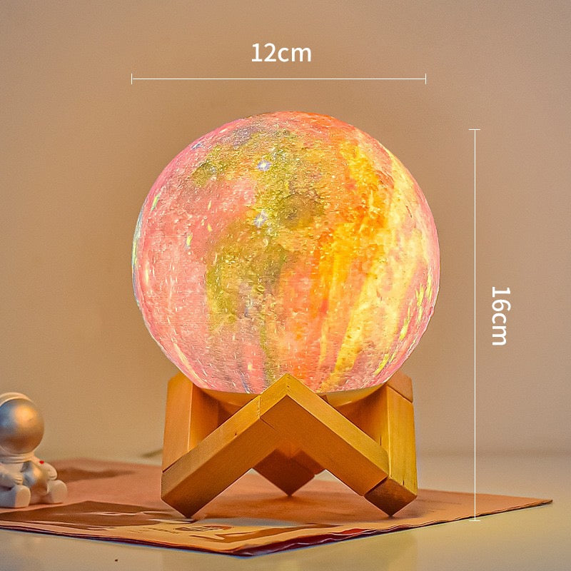 Bedroom Sleep Atmosphere Light Bedside Planet Lamp