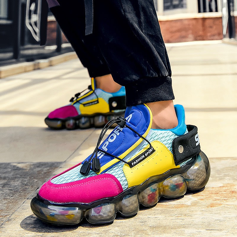 Summer mesh breathable casual air cushion shoes