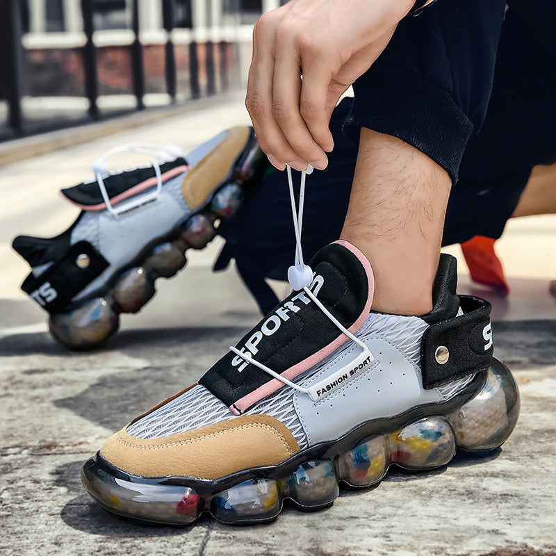 Summer mesh breathable casual air cushion shoes