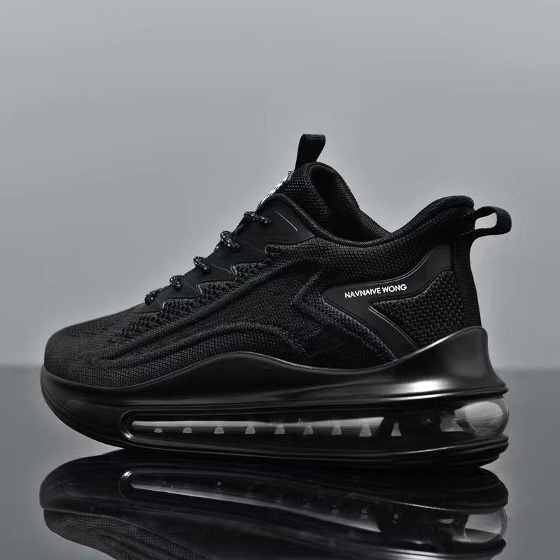 Summer woven mesh breathable casual air cushion shoes