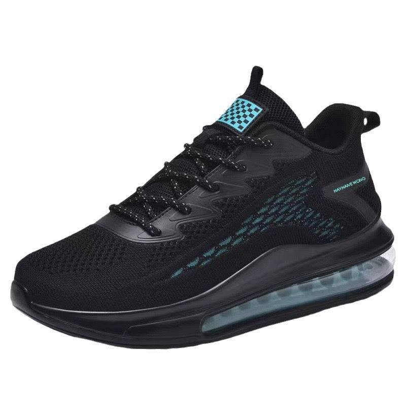 Summer woven mesh breathable casual air cushion shoes