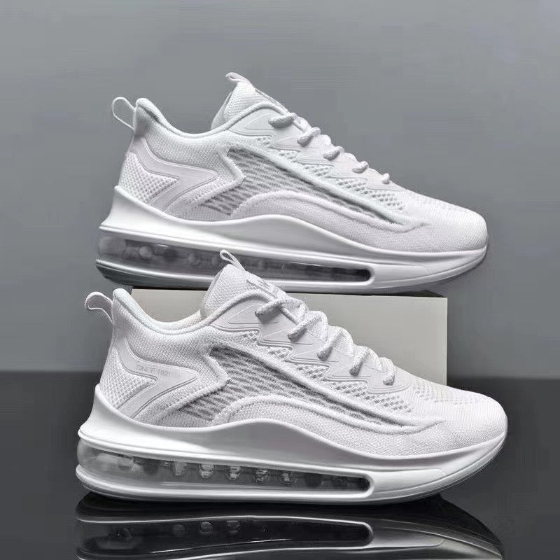 Summer woven mesh breathable casual air cushion shoes